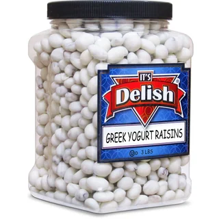 It's Delish Greek Yogurt Covered Raisins