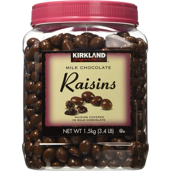 Kirkland Signature Milk Chocolate Raisins