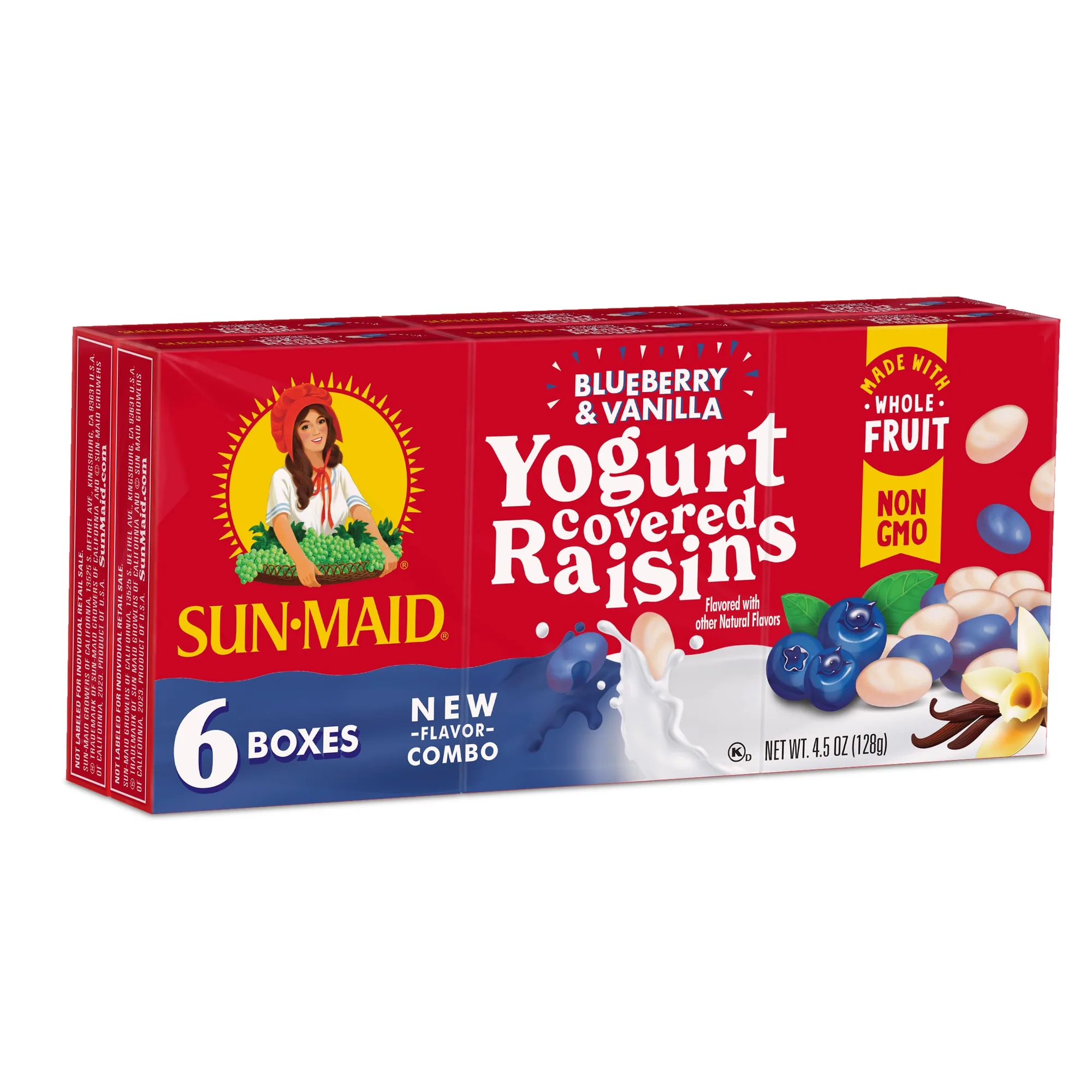 Sun-Maid Blueberry & Vanilla Yogurt Coated Raisins