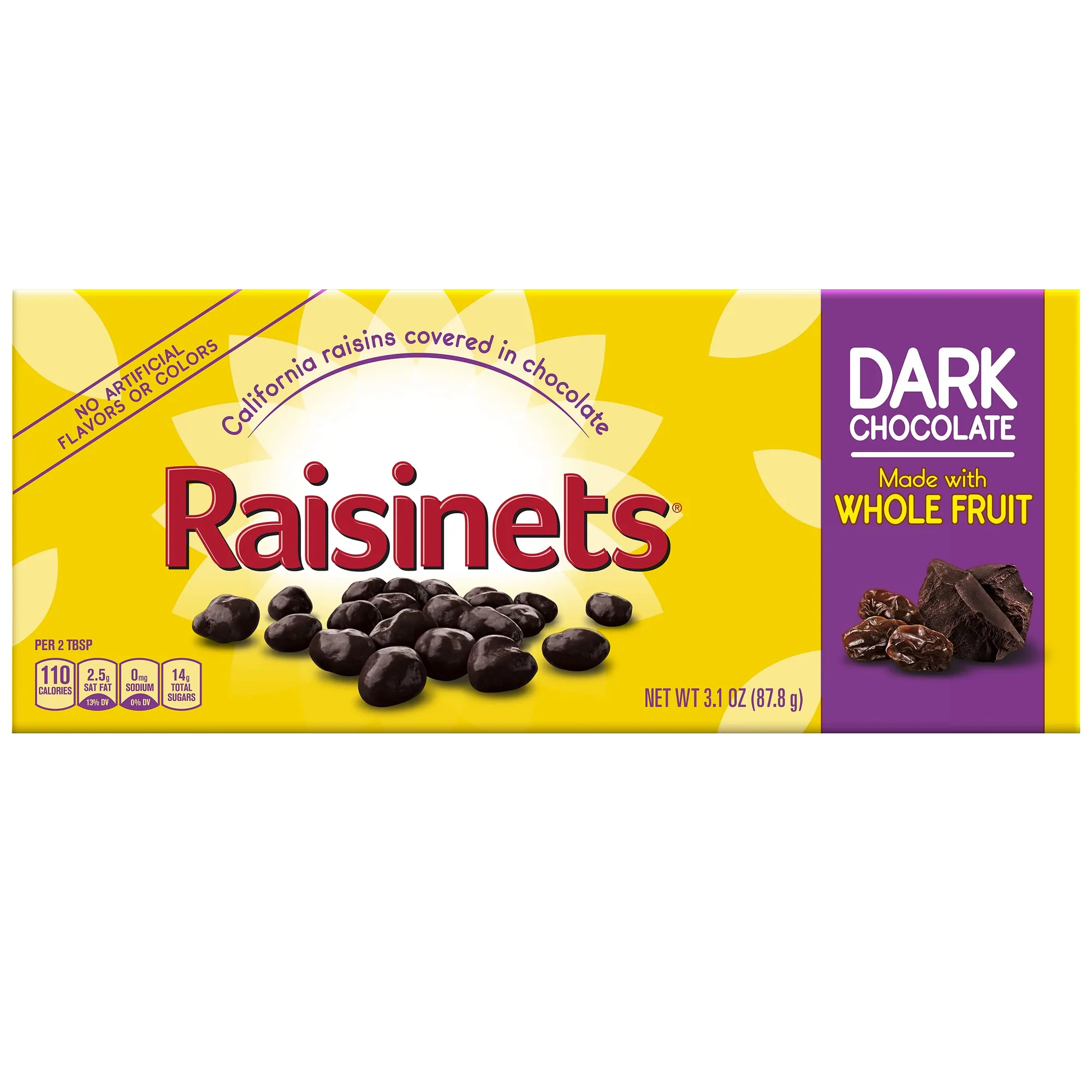 Raisinets Dark Chocolate Theater Box